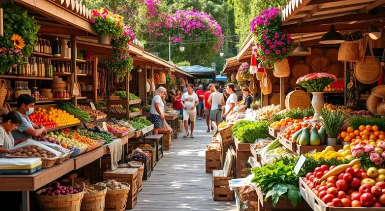 Local markets, Farmers' markets, Sustainable food, Gastronomy, Organic food