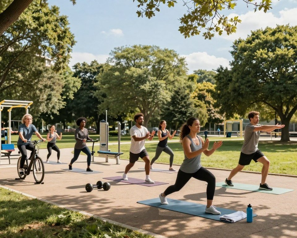 A dynamic scene capturing the essence of 