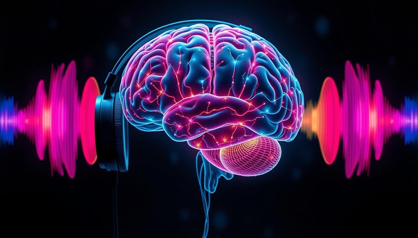 Brain responding to Genius Brain Signal audio frequencies