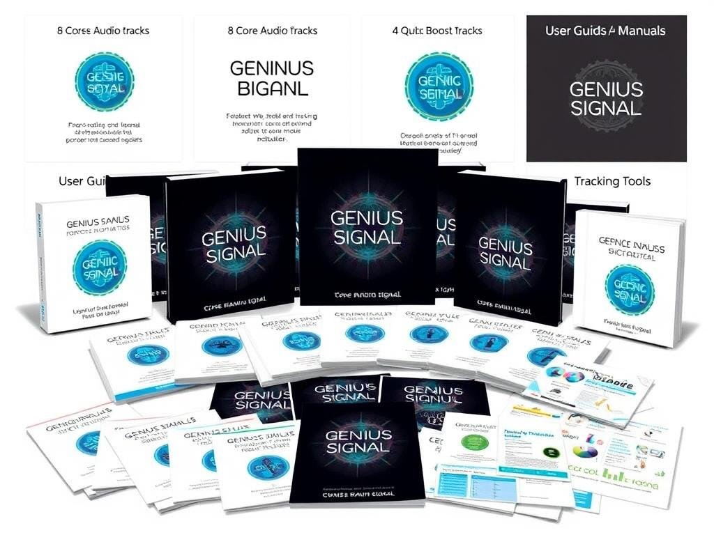 Complete Genius Brain Signal package contents Complete Genius Brain Signal package contents