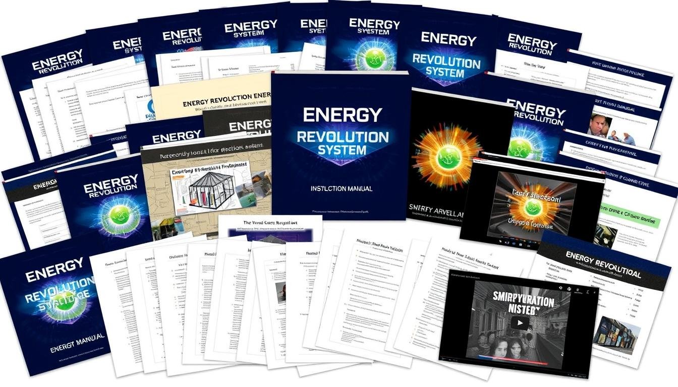 Complete contents of the Energy Revolution System program to reduce electricity bill