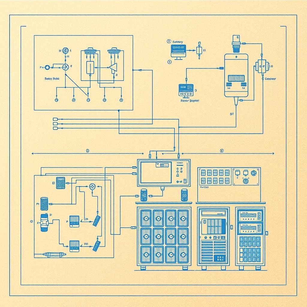 DIY battery storage solution blueprint to reduce electricity bill DIY battery storage solution blueprint to reduce electricity bill