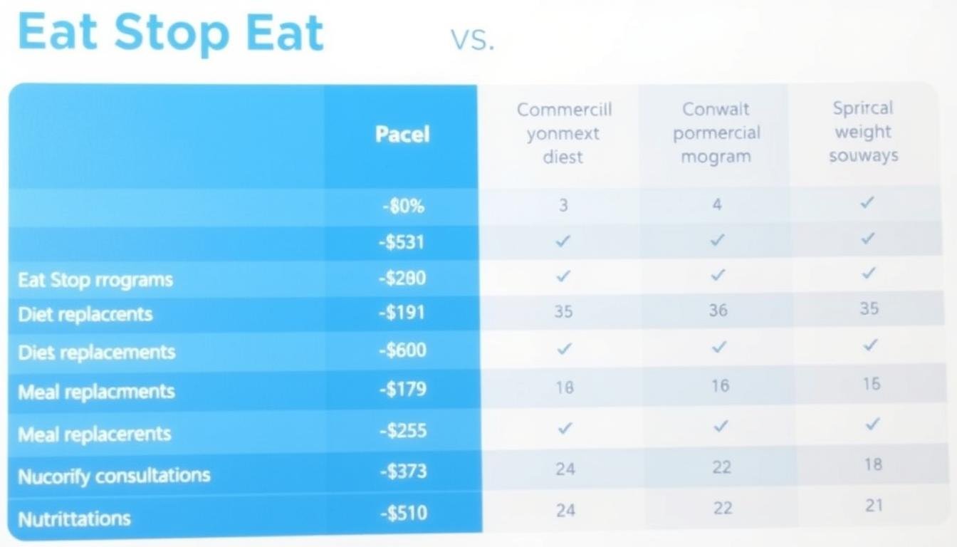 Eat Stop Eat pricing comparison with other weight loss programs