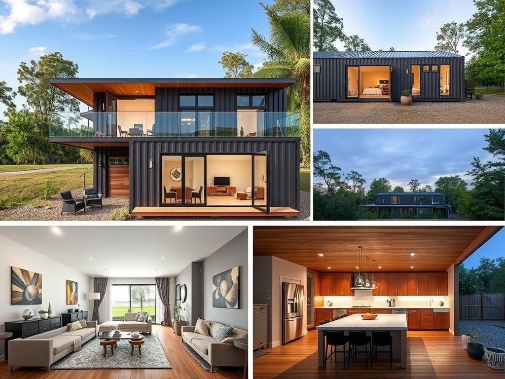 Family's 1,200 sq ft three-container home built for $85,000 Family's 1,200 sq ft three-container home built for $85,000