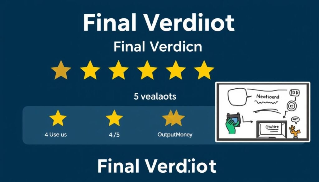 Final verdict summary of InstaDoodle review with overall rating Final verdict summary of InstaDoodle review with overall rating