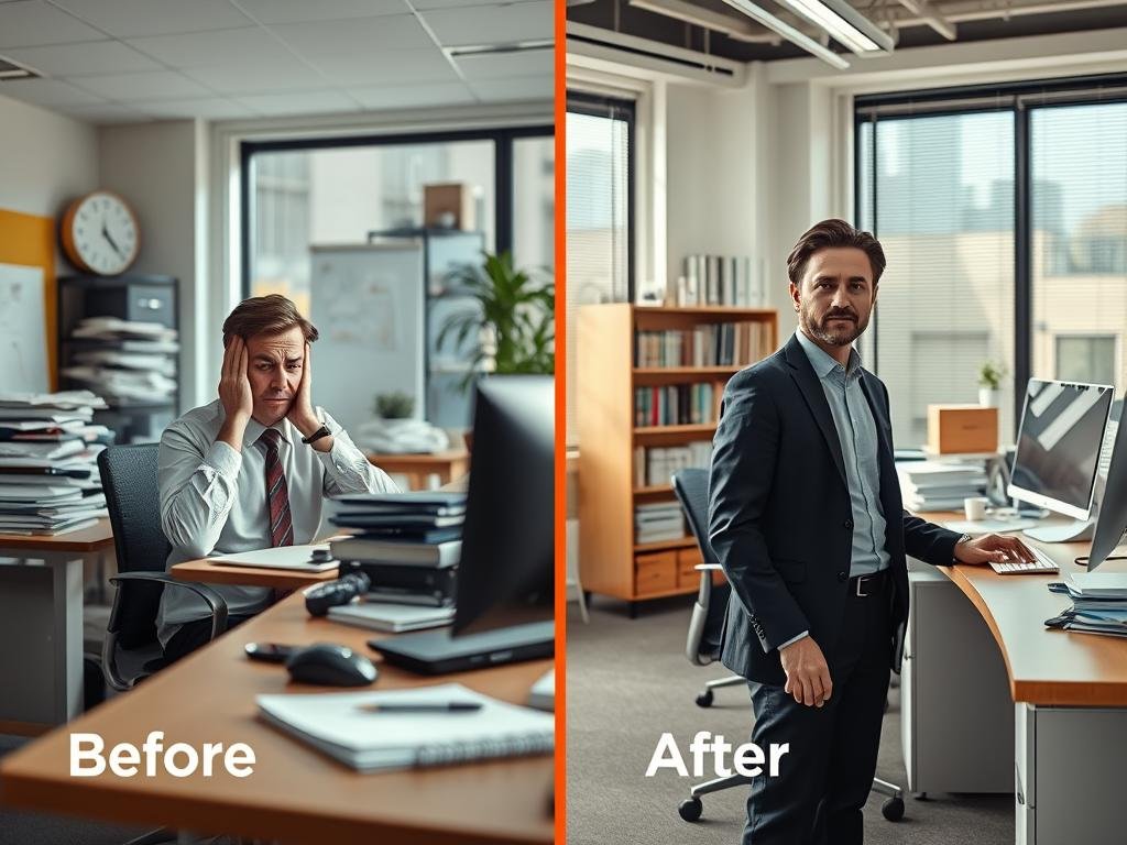 Person experiencing benefits from Genius Wave program