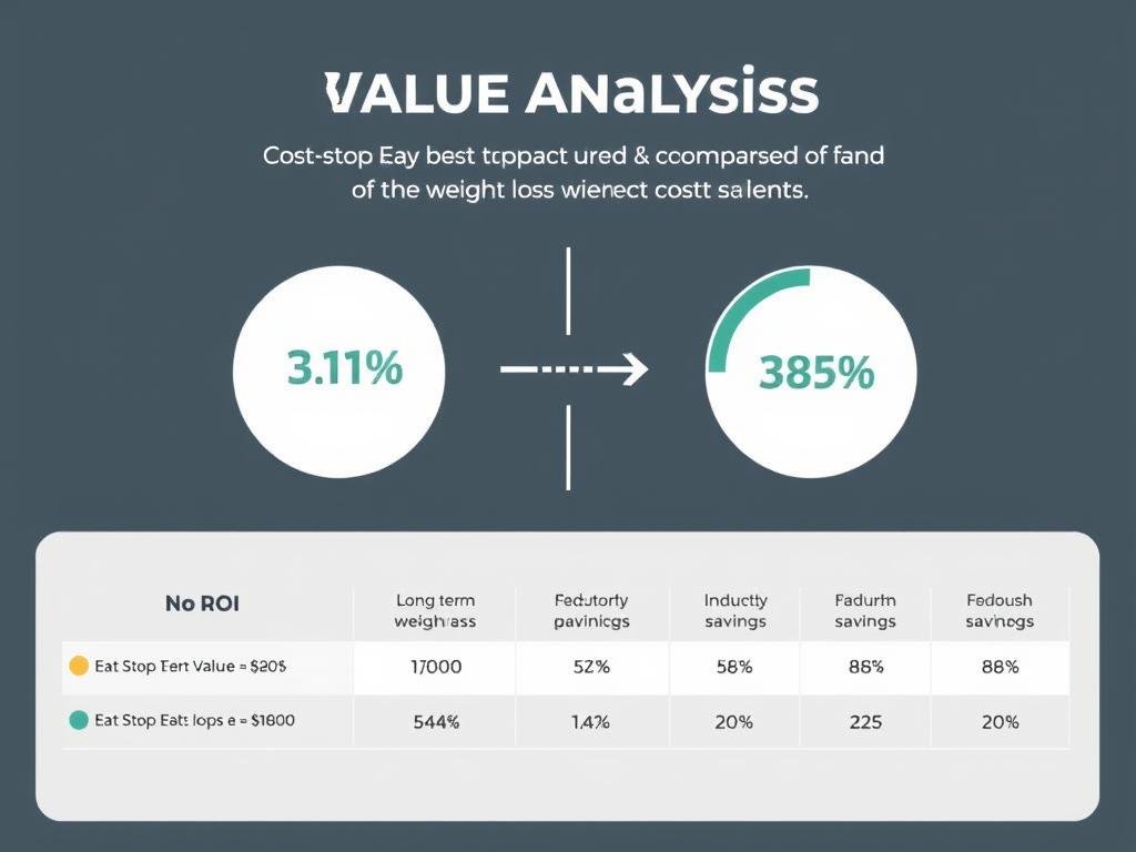 Value analysis of the Eat Stop Eat program compared to other weight loss investments