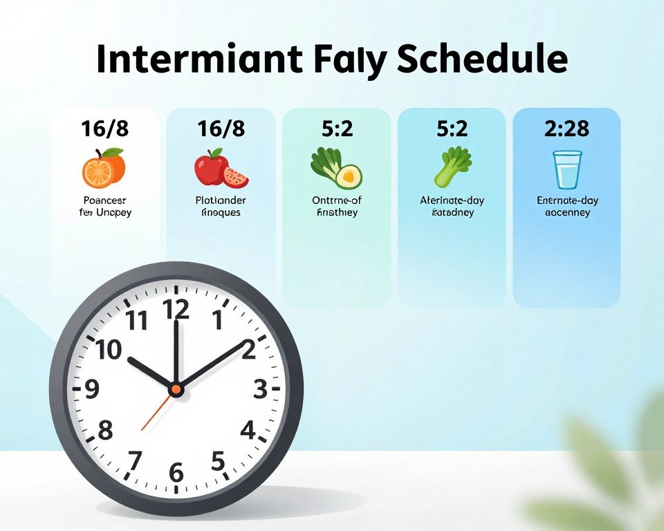 intermittent fasting schedule
